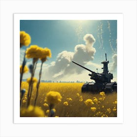 Field Of Flowers Art Print