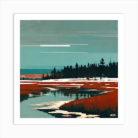 'Seascape' Art Print