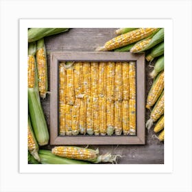 Corn On The Cob 15 Art Print