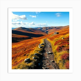 Autumn In Scotland Poster