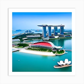 Marina Bay Sands Art Print