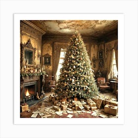 Christmas Tree 6 Art Print