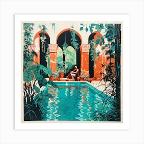 'The Pool' 5 Art Print