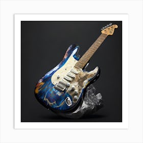 Fender Stratocaster Art Print