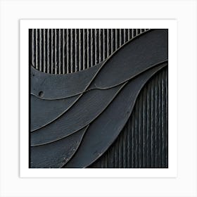 Wavy Lines 2 Art Print