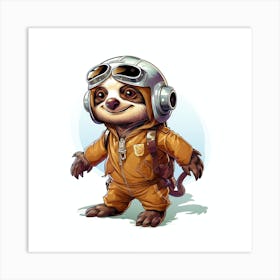 Sloth Art Print