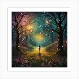 Fairytale Forest 2 Art Print