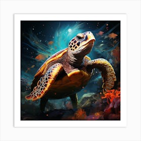 Sea Turtle 1 Art Print