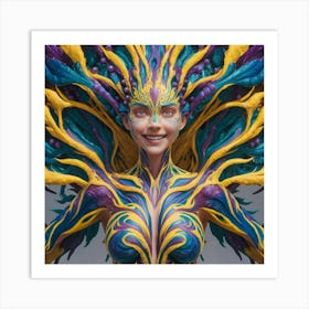 Body Art Art Print