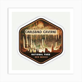 Carlsbad Caverns Art Print