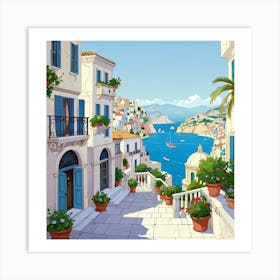 Greece Art Print