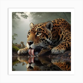 Jaguar Art Print