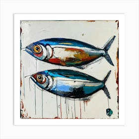 Sardines Art print  Art Print