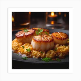 Scallops 1 Art Print