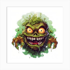 Grotesque Monster Art Print