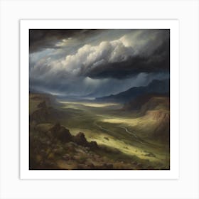 Storm Clouds Art Print