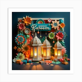 Ramadan Lanterns 1 Art Print