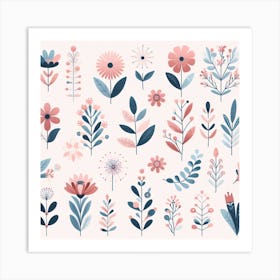 A charming Flowers 2 Art Print