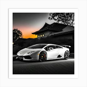 Lamborghini 55 Art Print