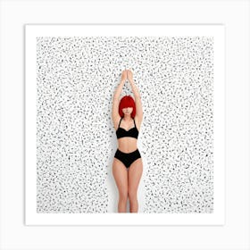 Girl In A Bikini 1 Art Print