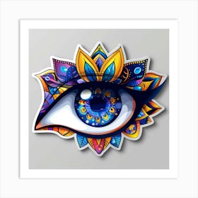 Eye Of The Gods Art Print