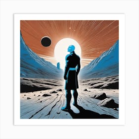 Dc Comics - Dr. Manhattan Art Print