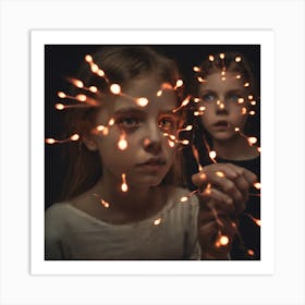 'Lights' Art Print