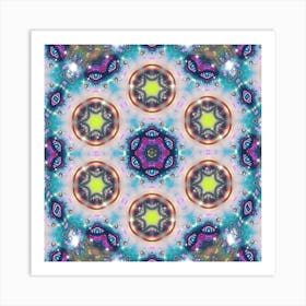 Psychedelic Pattern 1 Art Print