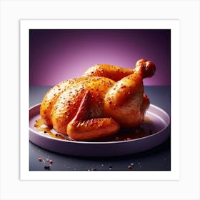Chicken Food Restaurant21 Art Print