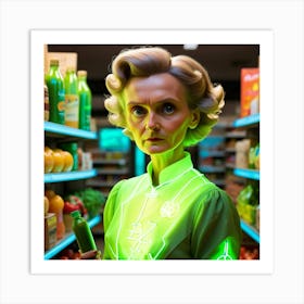 Grocery Shop With Madam Marie #12 Art Print