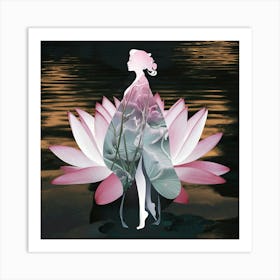 Lotus Flower 85 Art Print