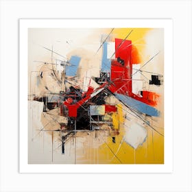 Abstract Painting 190 Art Print