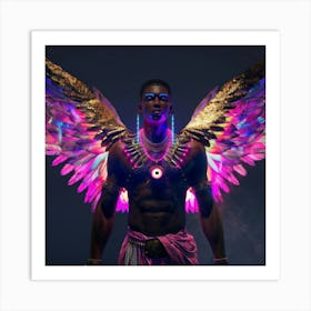 Angel Of Light 1 Art Print