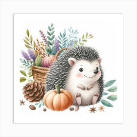 Hedgehog 3 Art Print