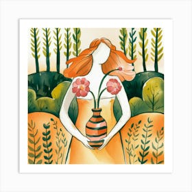 Whimsical Garden Art Print