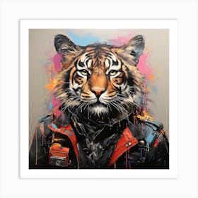 Tiger 7 Art Print