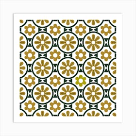 Floral Pattern 1 Art Print