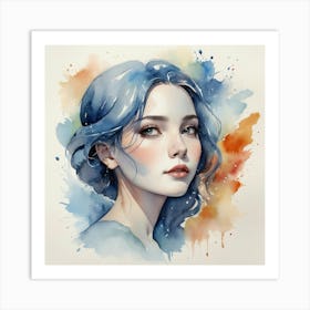 Watercolor Painting 1 Art Print