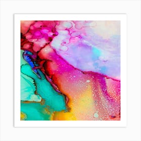 Abstract Watercolor Painting Art Print