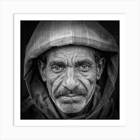 Portrait Of A Man Art Print