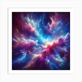 Nebula Art Print