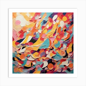 Abstract Painting 369 Art Print