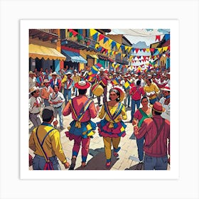 Venezuela Art Print