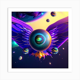 Eye Of The Eagle Art Print