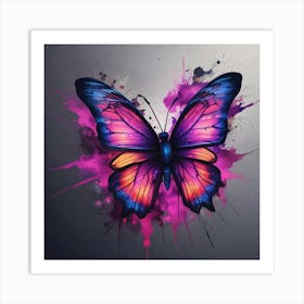 Butterfly Stock Videos & Royalty-Free Footage 11 Art Print