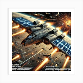 Solar Fang High Speed Interceptor Converted Art Print