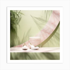 Pink Nature dream Contemporary V3 1 Art Print