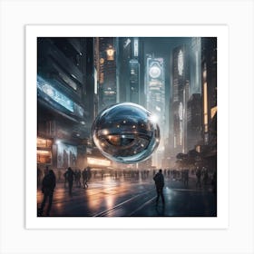 Futuristic Transportation Art Print