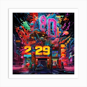 80'S Art Art Print