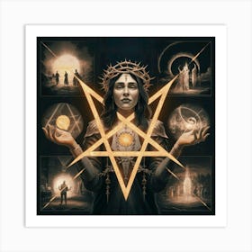 Divine Convergence Art Print